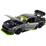 Maisto 2015 Ford Mustang, Black & Green Color