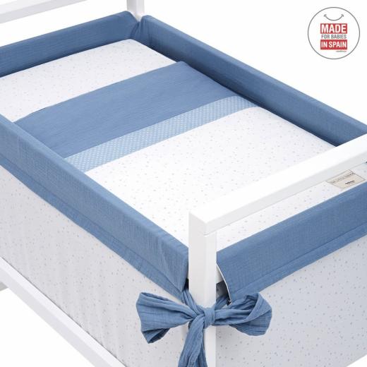 Cambrass Astra Small Bed, Blue Color