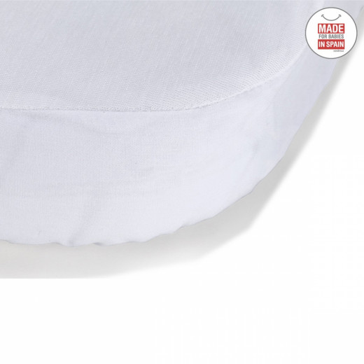 Cambrass Tencel Waterproof Sheet, White Color, 58*80 Cm