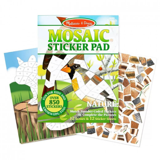 Melissa & Doug Mosaic Sticker Pad Nature