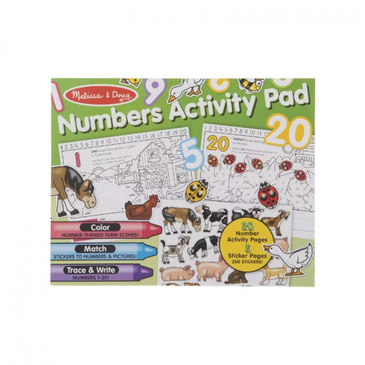 Melissa & Doug Numbers Activity Pad