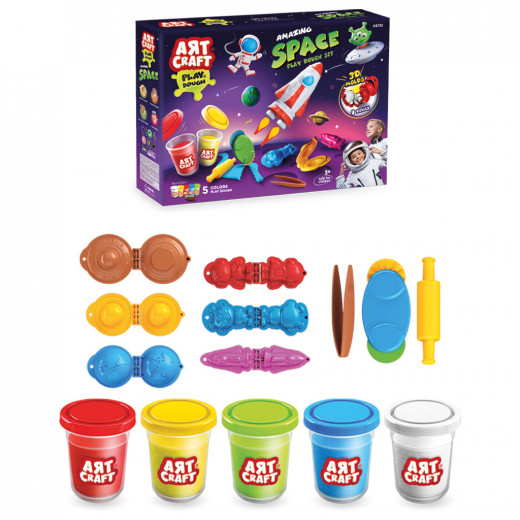 Art Craft Space Play Dough Set