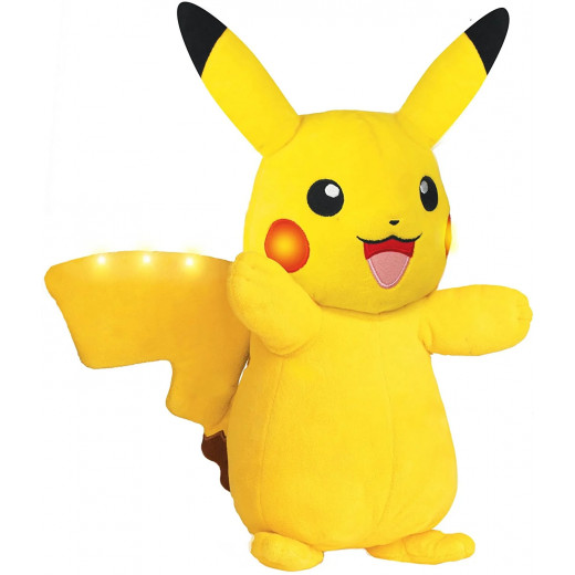 Pokemon Pikachu Feature Plush Power Action