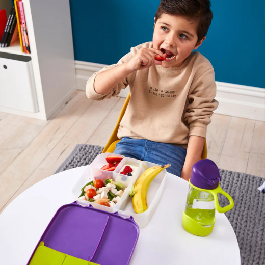 صندوق غذاء للاطفال, باللون الاخضرمن بي بوكس