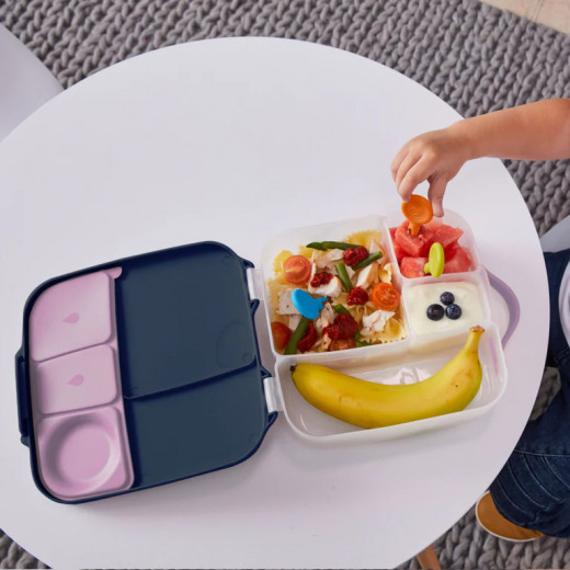 صندوق غذاء للاطفال, باللون الزهري من بي بوكس
