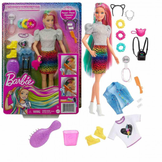 Barbie Rainbow Sparkle Hair Doll