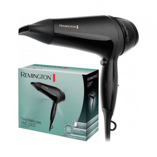 Remington Hair Dryer Black and Brown Color, Model D5715