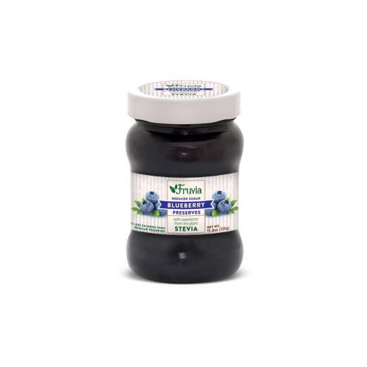 Fruvia Blueberry Jam With Stevia, 330 Gram