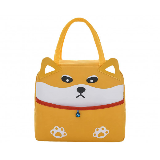 Amigo Lunch Bag, Yellow Color, Dog Design, 23*19*13 Cm