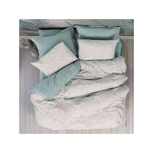 Nova Home Duvet Cover, Single /Twin Single, Light Green Color ,3 Pieces