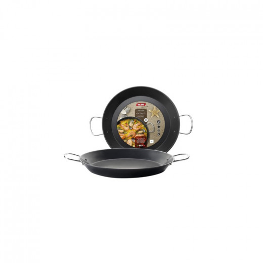 Ibili Gandia Paella Pan, Black, 46 cm