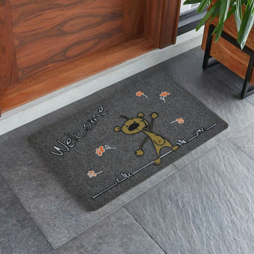 Astra Flocky Doormat, Grey Color 40*60