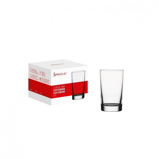 Spiegelau Classic Bar Tumbler Set, 285ml, 4-Pieces