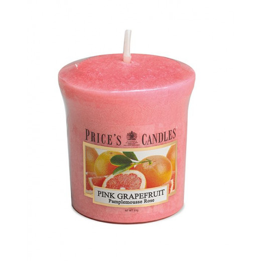 Price's Scented Votive Candle, Pink Grafruit