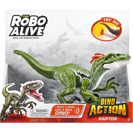 Zuru ,Robo Alive Dino Action Raptor