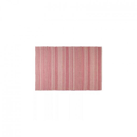 Nova Home Samaira Hand Woven Rug, Rose Color, 90*60 Cm