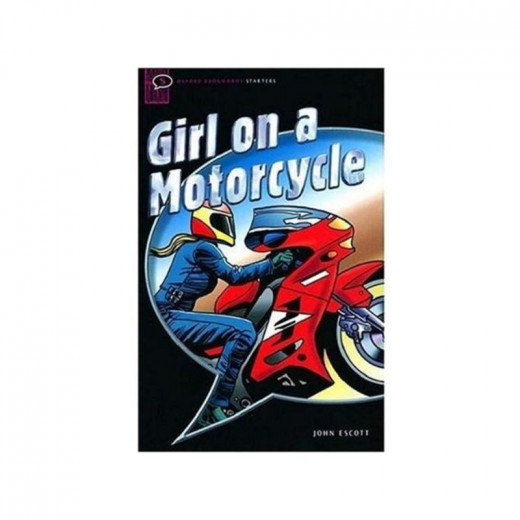 كتاب فتاة على الدراجة النارية, مع سي دي, المستوى مبتدئ من اكسفورد