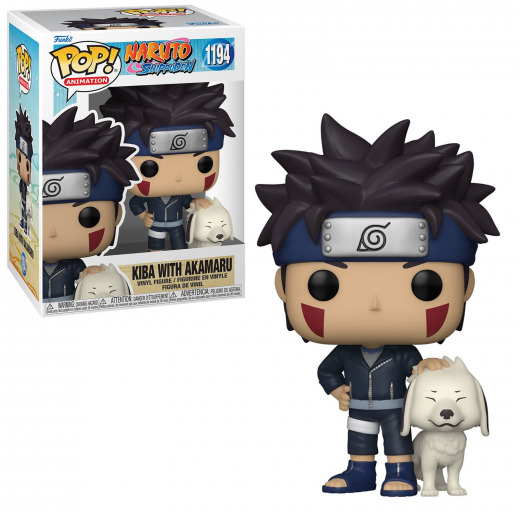 Funko Pop! Naruto, Kiba With Akamaru