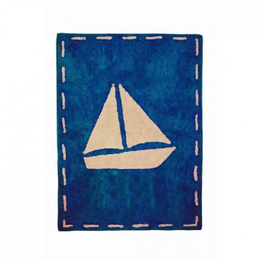 Aratextile Cotton Children's Rug, Galeon Design, 120 x 160 Cm