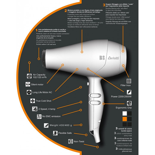 Ceriotti Hair Dryer 2000 W