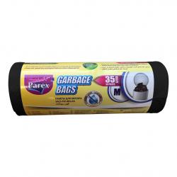 Parex Garbage Bags Medium, 30 Pieces