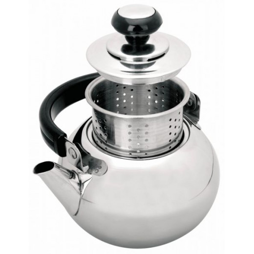 Ibili Prisma Steel Coffee & Teapot, 1.4 L