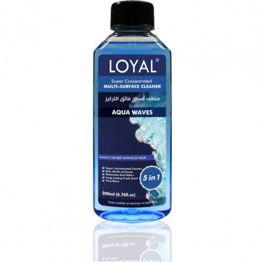 Loyal Super Concentrated, Multi Super Cleaner, Aqua Waves