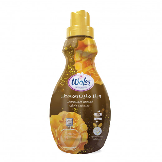 Wales Fabric Softener & Freshener -Golden, 800ml