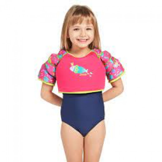 Zoggs Water Wings Vest, Pink