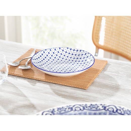 Madame Coco Dream Blue Delicate Soup Plate, 20cm