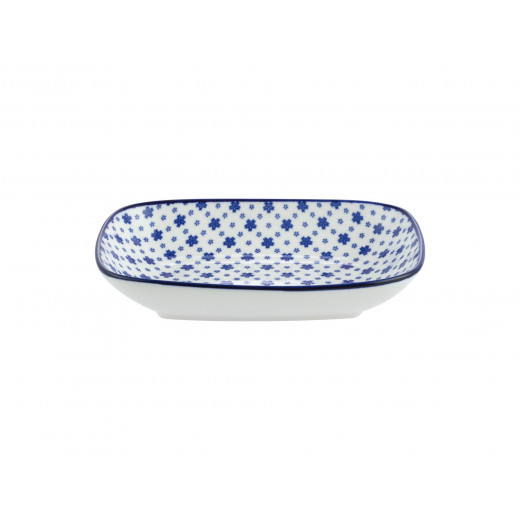 Madame Coco Rêve Bleu Petite Plate, 17,5*12,5 Cm