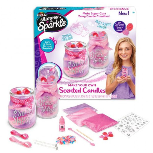 Cra-Z-Art Shimmer N Sparkle Scented Candles So Sweet