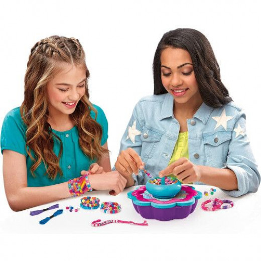 Cra-Z-Art Shimmer N Sparkle 2-In-1 Spin & Bead Friendship Studio