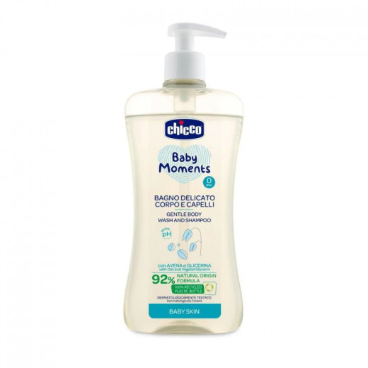 Chicco Gentle Body Wash and Shampoo 500ml