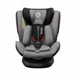 Lionelo Bastiaan One Grey Stone Black – child safety seat 0-36 kg