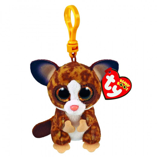 Ty Beanie Boos Bushbaby Binky Brown Clip