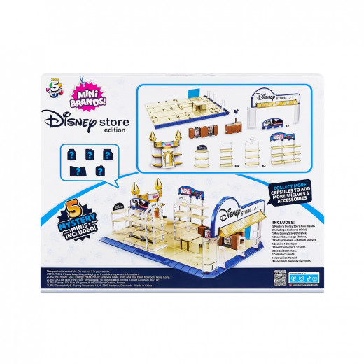 5 Surprise Mini Brands S1 Mini Disney Store Playset