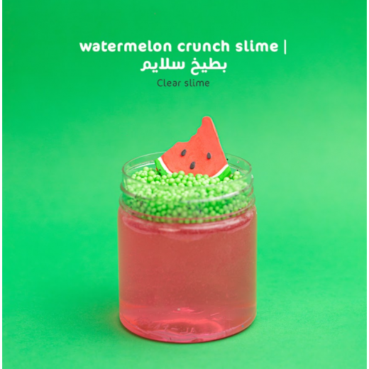 MamaSima Watermelon Crunchy Themed Slime