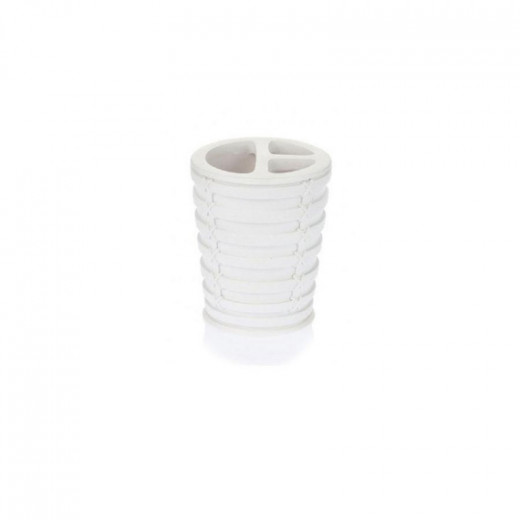 Primanova Palm Toothbrush Holder, White Color