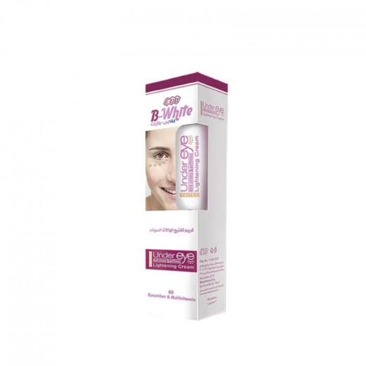 Eva B-White Under Eye Cream Dark Skin 20 Gram