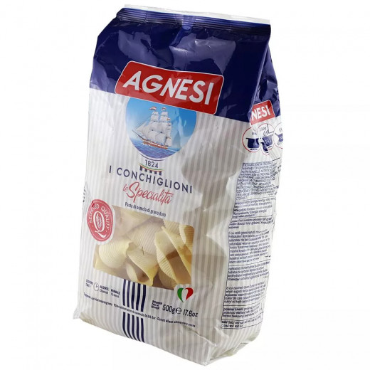 Agnesi Conchiglioni Pasta With Shells, 500g