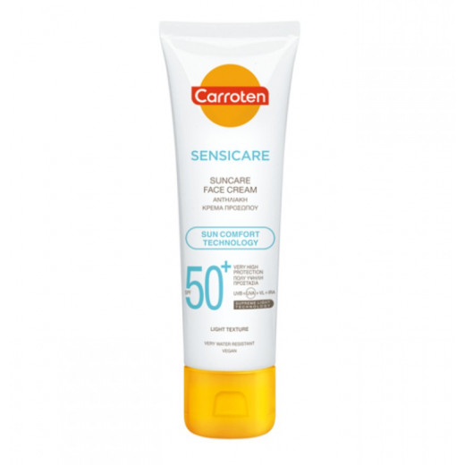 Carroten Sensicare Suncare Face Cream ,50ml, SPF50+