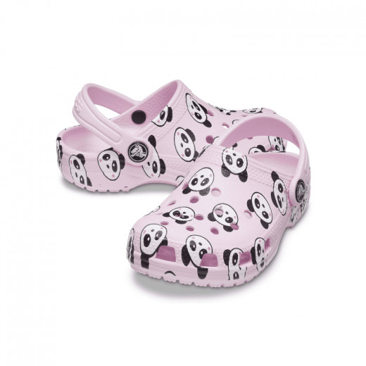 Crocs Classic Panda Print Clog C12