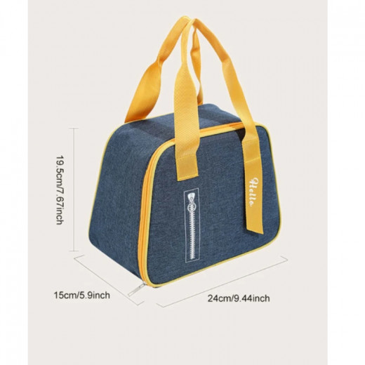 Amigo Lunch Bag, Navy Blue Color