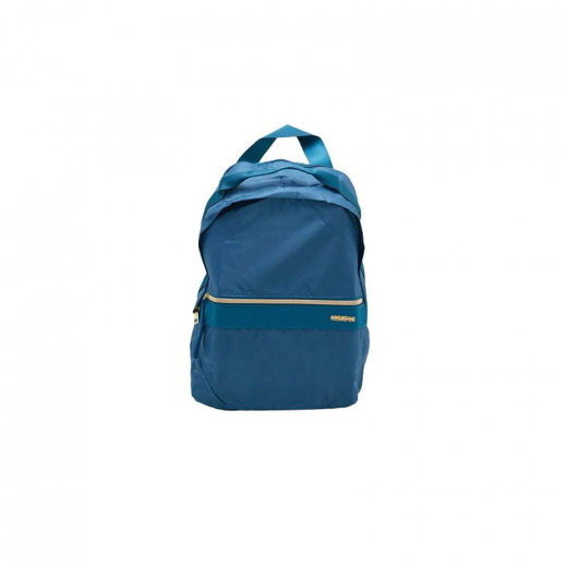 American Tourist Zork Foldable Backpack, Blue Color