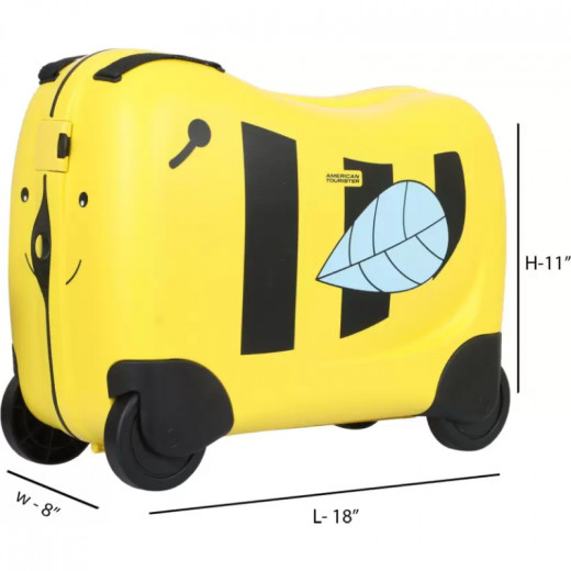 حقيبة سفر صلبة للأطفال, بتصميم نحلة من اميركان توريستر