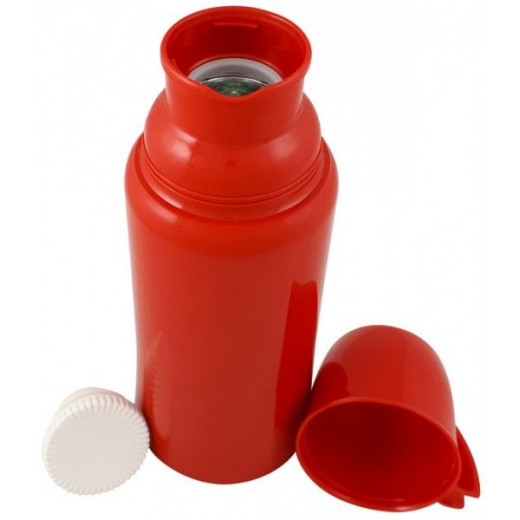 Helios Elegance 1L Vacuum Flask - Red