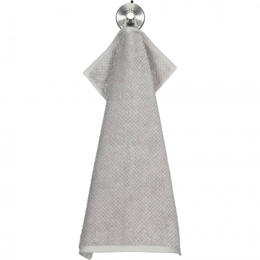 Cawo Pure Guest Towel, Light Grey Color, 30*50 Cm