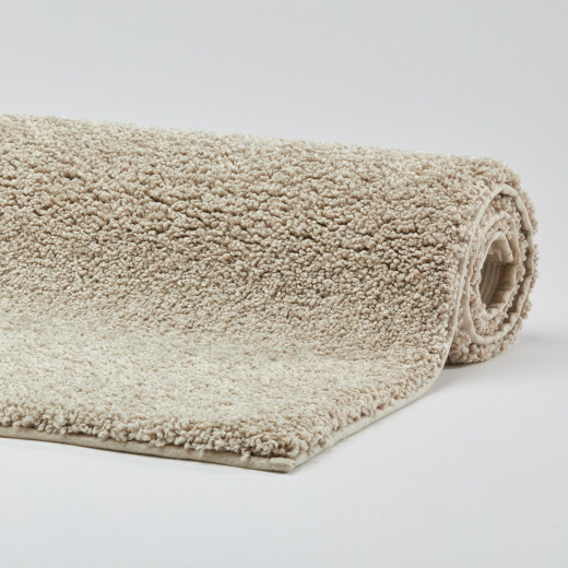 Aquanova Loa Bath Mat, Beige Color, 70*120 Cm