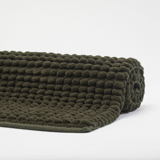 Aquanova Axel Bath Mat, Dark Green Color, 60*100 Cm